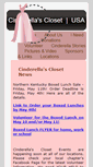 Mobile Screenshot of cinderellasclosetnky.org